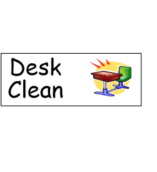 Desk Clean